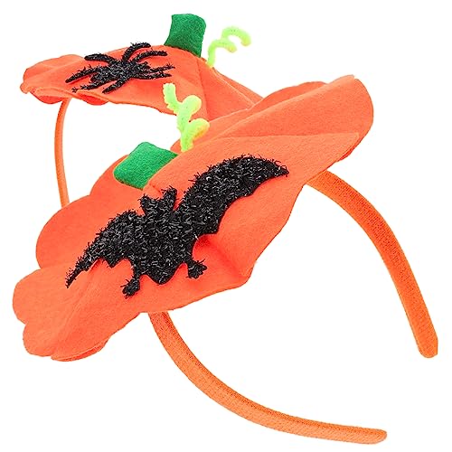 Hohopeti 3St Kürbis Stirnband Kürbiskostüm für Erwachsene Stirnbänder zum Thema Halloween haarreif halloween haarreifen halloween Cosplay-Haarreifen halloween verkleiden dekor Plastik von Hohopeti