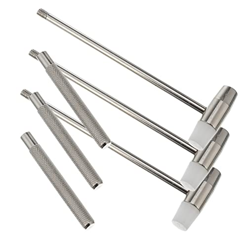 Hohopeti 3st Minihammer Betrachten Schau Mallet Hammer Kleine Stummelhämmer Hammer Zur Schmuckherstellung Werkzeuge Für Bastelhammer Installationshammer DIY-Hammer DIY-Kits Legierter Stahl von Hohopeti