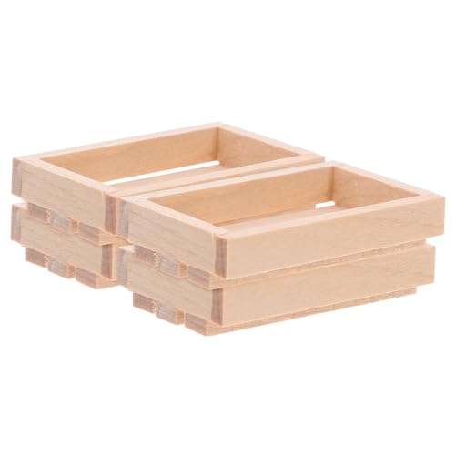 Hohopeti 4 Stück Maßstab Vielseitige Puppenhaus Gemüsekorb Dekoration Kompakte Effiziente Lagerung für Kleine Gegenstände Geeignet für Puppenhaus und Diorama Hohopeti 4 Stück Maßstab Vielseitige Puppenhaus Gemüsekorb Dekoration Kompakte Effiziente Lagerung für Kleine Gegenstände Geeignet für Puppenhaus und Diorama von Hohopeti