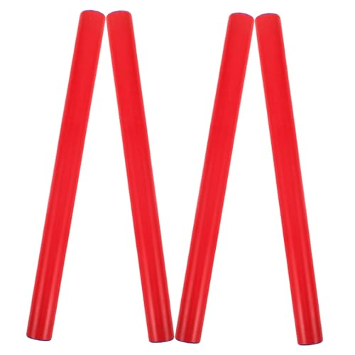 Hohopeti 4 Stück Sensory Integration Trainingsset mit Roten Kunststoff stäben und Ringen Robustes Wurfspiel für Motorische Entwicklung und Geschicklichkeit für Kindergarten und Zuhause Hohopeti 4 Stück Sensory Integration Trainingsset mit Roten Kunststoff stäben und Ringen Robustes Wurfspiel für Motorische Entwicklung und Geschicklichkeit für Kindergarten und Zuhause von Hohopeti