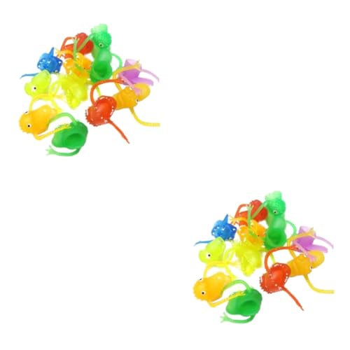 Hohopeti 40 STK gruselige Fingermonster belohnung Kinder Party mitgebsel Kinder Toys Kleinkindspielzeug Kinder kreatives Spielzeug Mini Gastgeschenke lustiges Spielzeug für Puppentheater von Hohopeti