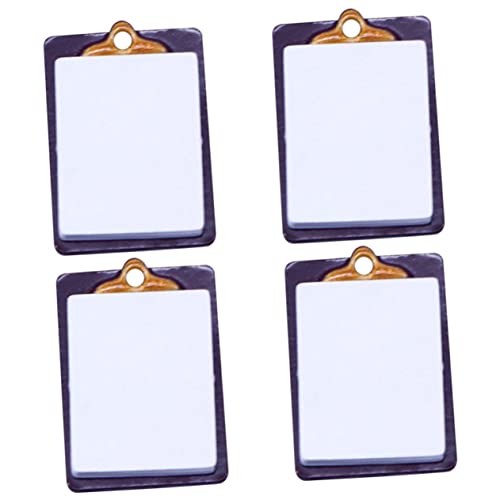 Hohopeti 4pcs Tiny Writing Board Model Dekorative Schreibbrett Schmücken Mini -hausmodell Schmuck von Hohopeti