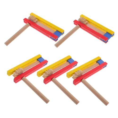 Hohopeti 5 Stück Holzratsche mit Selbstrotation Traditioneller Lärmmacher für Sportveranstaltungen Partys und Musikalische Anlässe Langlebiges Holzspielzeug mit Feiner Handwerkskunst Hohopeti 5 Stück Holzratsche mit Selbstrotation Traditioneller Lärmmacher für Sportveranstaltungen Partys und Musikalische Anlässe Langlebiges Holzspielzeug mit Feiner Handwerkskunst von Hohopeti
