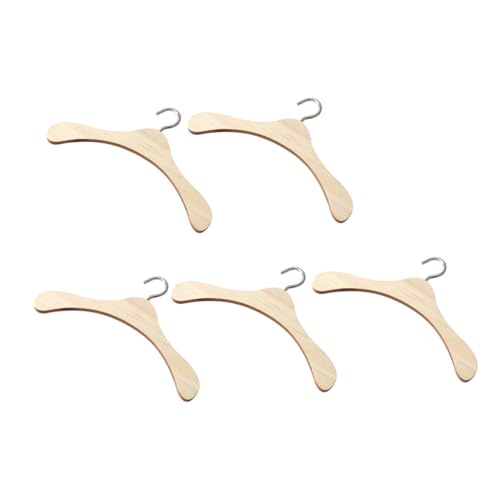 Hohopeti 5 Stück Teiliges Miniatur Holzkleiderbügel für Puppen Langlebige Holz kleiderständer für Puppenkleidung Praktisches Zubehör für Puppenkleider Geeignet Puppen und Babypuppen Hohopeti 5 Stück Teiliges Miniatur Holzkleiderbügel für Puppen Langlebige Holz kleiderständer für Puppenkleidung Praktisches Zubehör für Puppenkleider Geeignet Puppen und Babypuppen von Hohopeti