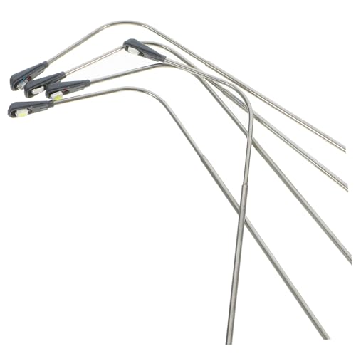 Hohopeti 5 Stück Teiliges Miniatur Weißlicht Einfache Montage Miniatur Straßenlaternen Modell für Puppenhaus Sandtisch und Modellbahn Dekorative Szenenbeleuchtung Hohopeti 5 Stück Teiliges Miniatur Weißlicht Einfache Montage Miniatur Straßenlaternen Modell für Puppenhaus Sandtisch und Modellbahn Dekorative Szenenbeleuchtung von Hohopeti