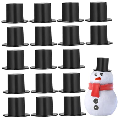 Hohopeti 50 Stück Mini Zauberhüte Schwarz Kunststoff Kleine Weihnachtsmützen Miniatur Hüte DIY Bastelbedarf für Schneemann Puppenfasching Partydekoration Hohopeti 50 Stück Mini Zauberhüte Schwarz Kunststoff Kleine Weihnachtsmützen Miniatur Hüte DIY Bastelbedarf für Schneemann Puppenfasching Partydekoration von Hohopeti