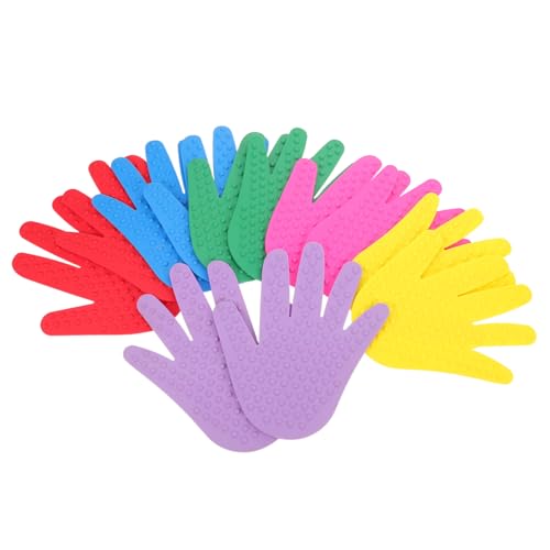 Hohopeti 6 Paare Handförmige Bodenmarker Rutschfestes Sensorisches Für Kindergarten Und Outdoor Aktivitäten Fördert Motorik Und Gefühlsempfinden Hohopeti 6 Paare Handförmige Bodenmarker Rutschfestes Sensorisches Für Kindergarten Und Outdoor Aktivitäten Fördert Motorik Und Gefühlsempfinden von Hohopeti