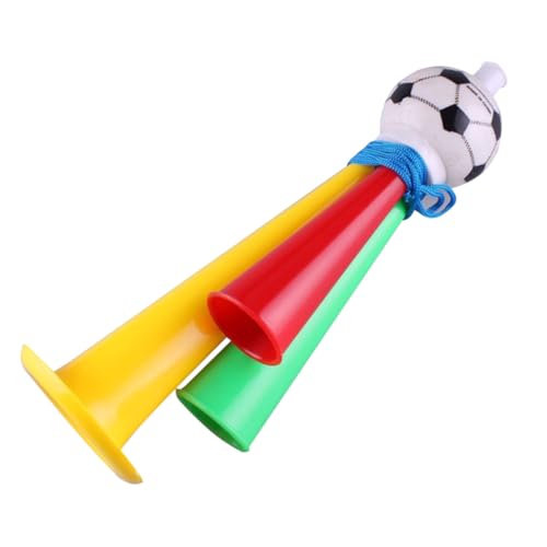 Hohopeti 6 Stk Fußball Trompete fussball spielzeug fußball spielzeug Lautstärke Horn Fußballspiel Trompete stadion horn Lufthupe Hupe für Fußballspiele Krachmacher für Fußballspiel Plastik von Hohopeti