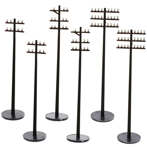 Hohopeti 6 Stück Maßstab Modellbahnzubehör für Sandtisch Landschaftsgestaltung DIY Mikro landschaftsdekoration für Modellbahn und Mikro szenerien Hohopeti 6 Stück Maßstab Modellbahnzubehör für Sandtisch Landschaftsgestaltung DIY Mikro landschaftsdekoration für Modellbahn und Mikro szenerien von Hohopeti