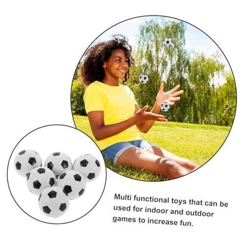 Hohopeti 6 Stück Mini Quetschbälle Fußball aus Weichem PU Schaumstoff Stressabbau Entspannend für Erwachsene als Partygeschenk und Antistresshilfe Hohopeti 6 Stück Mini Quetschbälle Fußball aus Weichem PU Schaumstoff Stressabbau Entspannend für Erwachsene als Partygeschenk und Antistresshilfe von Hohopeti