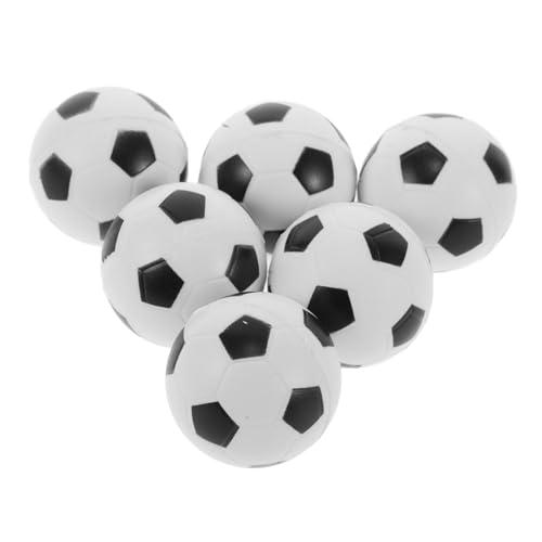 Hohopeti 6 Stück Mini Stressbälle aus Schaumstoff in Fußballform Leichtes als Party Goodies und Sensorische Squeeze Bälle für Erwachsene Hohopeti 6 Stück Mini Stressbälle aus Schaumstoff in Fußballform Leichtes als Party Goodies und Sensorische Squeeze Bälle für Erwachsene von Hohopeti