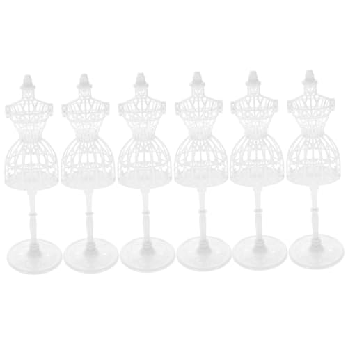 Hohopeti 6 Stück Miniatur Puppenständer aus Hochwertigem Stabile Kleiderhalter für Puppenkleidung Glatte Oberfläche Platzsparend für Puppenmode und Kleidungspräsentation Hohopeti 6 Stück Miniatur Puppenständer aus Hochwertigem Stabile Kleiderhalter für Puppenkleidung Glatte Oberfläche Platzsparend für Puppenmode und Kleidungspräsentation von Hohopeti