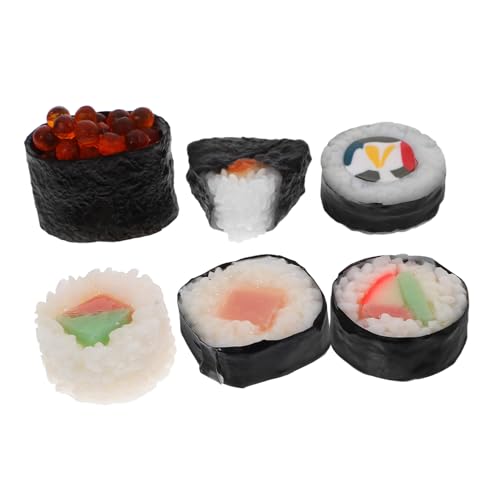 Hohopeti Spielalter: Realistische japanische Sushi-Miniaturen für die Fotoausstellung in der Küche von Hohopeti