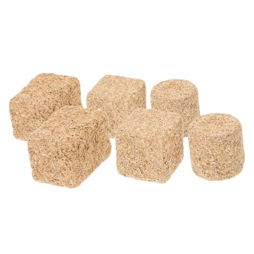 Hohopeti 6 Stück Teiliges Mini Heuballen Realistisch Gestaltete Deko für Bauernhof und Western Party Vielseitig Kombinierbar für Puppenhaus Basteln Garten und Ländliche Szenarien Hohopeti 6 Stück Teiliges Mini Heuballen Realistisch Gestaltete Deko für Bauernhof und Western Party Vielseitig Kombinierbar für Puppenhaus Basteln Garten und Ländliche Szenarien von Hohopeti