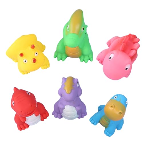 Hohopeti 6 Stück Teiliges Robustes Dinosaurier Badewannenspielzeug Kompakte Quetschbare Badespielzeuge für Kleinkinder Fördert Hand Auge koordination und Spielerisches Lernen im Haushalt Hohopeti 6 Stück Teiliges Robustes Dinosaurier Badewannenspielzeug Kompakte Quetschbare Badespielzeuge für Kleinkinder Fördert Hand Auge koordination und Spielerisches Lernen im Haushalt von Hohopeti