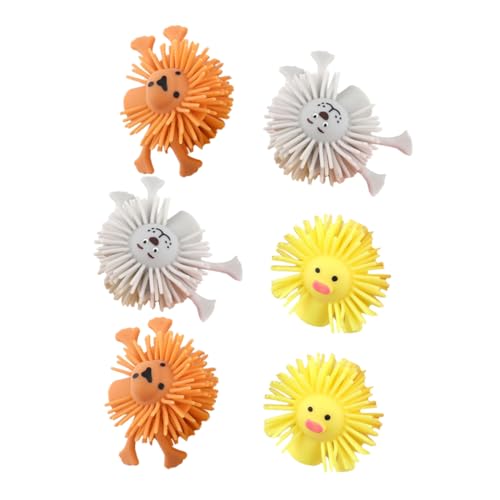 Hohopeti 6 Stück Teiliges TPR Tier Fingerpuppen Set Weiche Strapazierfähige Handpuppen für Kindergarten Niedliche Flexible Spielzeuge zum Drücken und Greifen Farblich Zufällige Farbe Hohopeti 6 Stück Teiliges TPR Tier Fingerpuppen Set Weiche Strapazierfähige Handpuppen für Kindergarten Niedliche Flexible Spielzeuge zum Drücken und Greifen Farblich Zufällige Farbe von Hohopeti