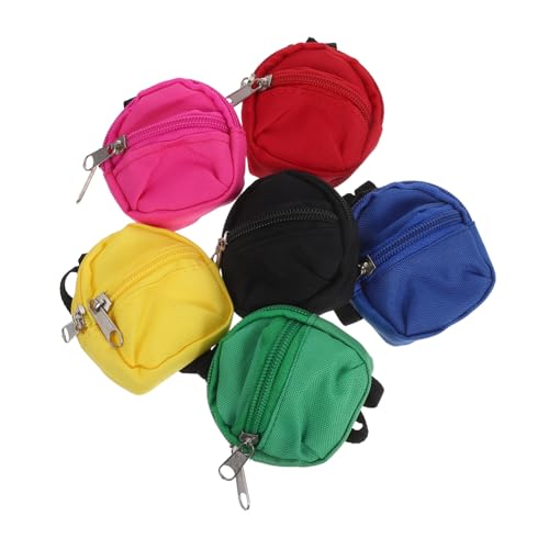 Hohopeti 6 Teiliger Puppenrucksack Rollenspielzubehör Miniatur Schultaschen Für Puppen Miniatur Schulbedarf Kleine Taschen Stofftier Rucksack Puppenhaus Rucksack Süße Cartoon Hohopeti 6 Teiliger Puppenrucksack Rollenspielzubehör Miniatur Schultaschen Für Puppen Miniatur Schulbedarf Kleine Taschen Stofftier Rucksack Puppenhaus Rucksack Süße Cartoon von Hohopeti