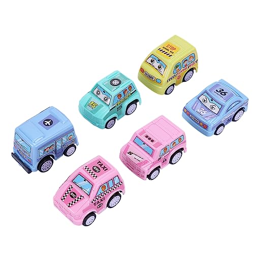 Hohopeti 6 Teiliges Mini ägheits LKW Spielzeugset Für Kleinkinder Aufziehauto Und Stadtfahrzeuge Frühes Lernspielzeug Für Babys Und Kinder Ideales Für Kleine Autofans von Hohopeti