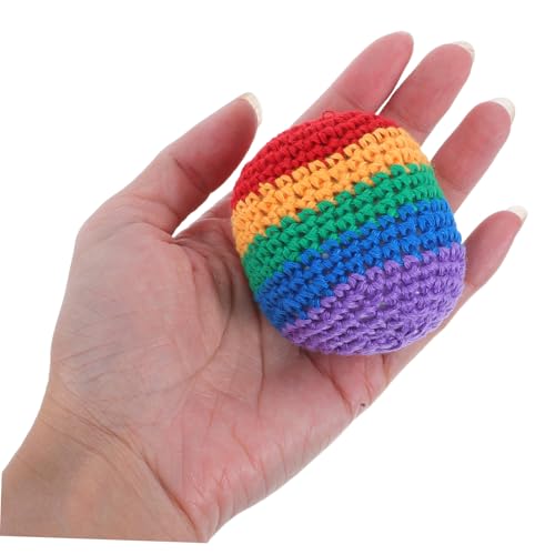 Hohopeti 8 Stück Teiliges Gehäkelte Gestrickte Jonglierbälle aus Weichem Garn Sichere und Ungiftige für Sensorisches Spiel Vielseitig für Wurfspiele und Aktive Freizeitgestaltung Drinnen Hohopeti 8 Stück Teiliges Gehäkelte Gestrickte Jonglierbälle aus Weichem Garn Sichere und Ungiftige für Sensorisches Spiel Vielseitig für Wurfspiele und Aktive Freizeitgestaltung Drinnen von Hohopeti