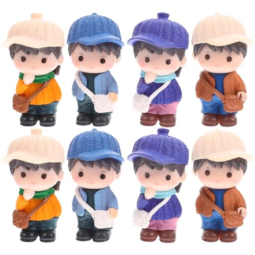 Hohopeti 8 Stück Teiliges Mikrolandschaft Deko mit Süßen Jungen und Mädchenfiguren aus Bunte Tischdekoration und Kuchenornament für DIY Geschenke und Schreibtischgestaltung Hohopeti 8 Stück Teiliges Mikrolandschaft Deko mit Süßen Jungen und Mädchenfiguren aus Bunte Tischdekoration und Kuchenornament für DIY Geschenke und Schreibtischgestaltung von Hohopeti