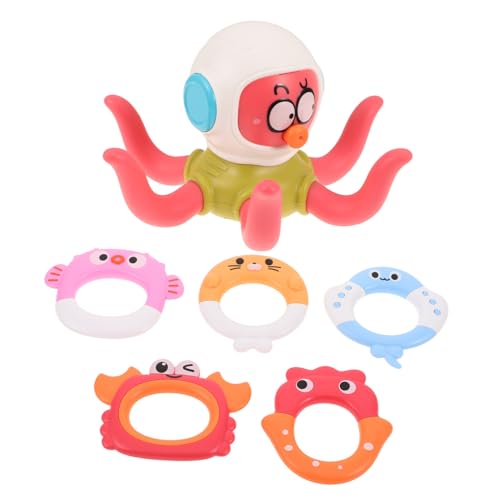 Hohopeti Babysicheres Badespielzeug mit Ringwurfspiel Weiches Material Handliche Fördert Hand-Auge-koordination Vielseitig für Badewanne Schwimmbad und Outdoorspaß Hohopeti Babysicheres Badespielzeug mit Ringwurfspiel Weiches Material Handliche Fördert Hand-Auge-koordination Vielseitig für Badewanne Schwimmbad und Outdoorspaß von Hohopeti