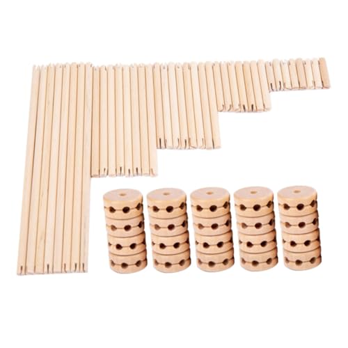 Hohopeti Bauklötze Holz Steckspielzeug Pädagogisches Montessorispielzeug Ab Monaten Fördert Motorische Fähigkeiten und Spielerisches Lernen für Jungen und Mädchen Hohopeti Bauklötze Holz Steckspielzeug Pädagogisches Montessorispielzeug Ab Monaten Fördert Motorische Fähigkeiten und Spielerisches Lernen für Jungen und Mädchen von Hohopeti