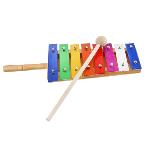 Hohopeti Buntes Xylophon Holz Percussion mit Klängen Stabile Aluminiumplatten Kinderfreundlich Sicher Pädagogisches Musikspielzeug zur Musikalischer Fähigkeiten Hohopeti Buntes Xylophon Holz Percussion mit Klängen Stabile Aluminiumplatten Kinderfreundlich Sicher Pädagogisches Musikspielzeug zur Musikalischer Fähigkeiten von Hohopeti