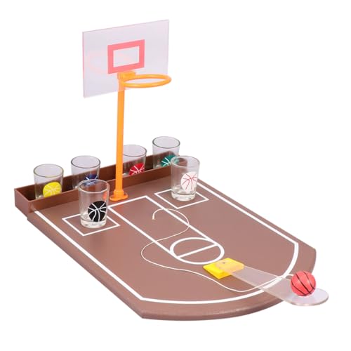 Hohopeti Creative Desktop Basketball Trinkspiel Acryl Bar Supplies für Erwachsene Lustiges Partyspiel Einfaches Drücken Werfen für Zuhause Bar Atmosphäre Hohopeti Creative Desktop Basketball Trinkspiel Acryl Bar Supplies für Erwachsene Lustiges Partyspiel Einfaches Drücken Werfen für Zuhause Bar Atmosphäre von Hohopeti