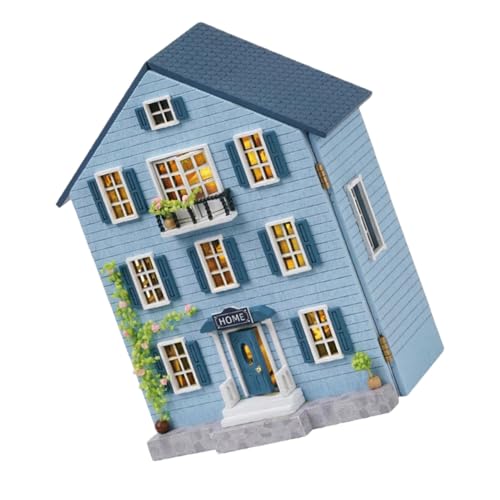 Hohopeti DIY Miniatur Holzhaus Bausatz mit Möbeln Stabiles Miniaturhaus Modell für Mini-Weihnachtshäuser-Dorf Dekoration Kreatives Bastelset für Erwachsene und Einzigartiges Geschenkidee Hohopeti DIY Miniatur Holzhaus Bausatz mit Möbeln Stabiles Miniaturhaus Modell für Mini-Weihnachtshäuser-Dorf Dekoration Kreatives Bastelset für Erwachsene und Einzigartiges Geschenkidee von Hohopeti