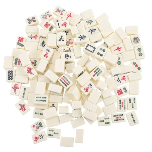 Hohopeti Delikates Mini Mahjong Set U förmige Reise Mahjong Fliesen aus Solidem Material Tragbares Chinesisches für Freunde Familien und Gesellige Spielrunden Hohopeti Delikates Mini Mahjong Set U förmige Reise Mahjong Fliesen aus Solidem Material Tragbares Chinesisches für Freunde Familien und Gesellige Spielrunden von Hohopeti