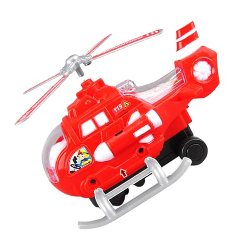 Hohopeti Elektrischer Hubschrauber mit Drehung Musik und Licht Cartoon Design Sicher Glatte Oberfläche für Ab Jahren Geschenk für Jungen und Mädchen Hohopeti Elektrischer Hubschrauber mit Drehung Musik und Licht Cartoon Design Sicher Glatte Oberfläche für Ab Jahren Geschenk für Jungen und Mädchen von Hohopeti