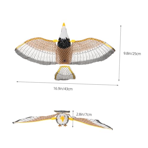Hohopeti Elektrisches Vogelspielzeug Adlerform mit Flügelbewegung Musik und Licht Hängendes Kinderspielzeug Kreativität und Motorik Interaktives für Drinnen und Draußen Hohopeti Elektrisches Vogelspielzeug Adlerform mit Flügelbewegung Musik und Licht Hängendes Kinderspielzeug Kreativität und Motorik Interaktives für Drinnen und Draußen von Hohopeti