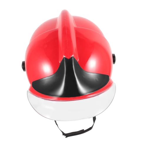 Hohopeti Feuerwehrhelm Party Feuerwehrmütze Rot Feuerwehrkostüm Cosplay Helm Verstellbar Karneval Fasching Geburtstag Zubehör Hohopeti Feuerwehrhelm Party Feuerwehrmütze Rot Feuerwehrkostüm Cosplay Helm Verstellbar Karneval Fasching Geburtstag Zubehör von Hohopeti