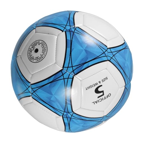 Hohopeti Fußballmaschine Nr 5 Fußball Trainingsbälle Sport Trainingsbälle Sportbälle Indoor Fußball Sportfußball Outdoor Fußball Indoor Spielball Kleinkind Fußball PVC von Hohopeti