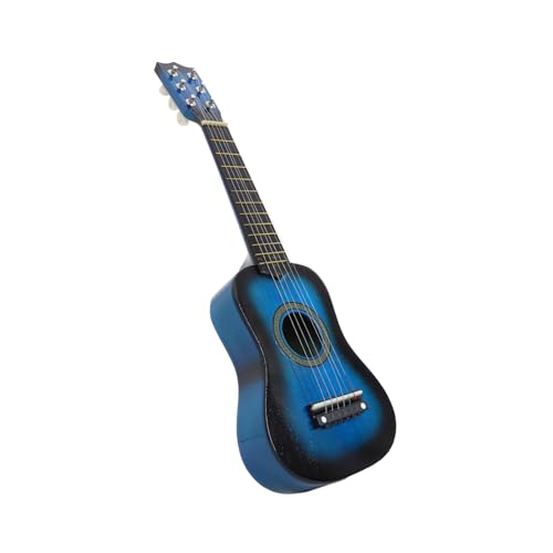 Hohopeti Gitarrenspielzeug für Kinder Anfänger Ukulele Musikalische Gitarre Musikinstrument Gitarre kindergitarre holzspielzeug Kleinkindspielzeug Musikspielzeug Kinder Gitarre bass hölzern von Hohopeti