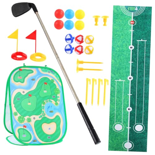 Hohopeti Golf Spielset Golfspiel Matte Faltbar Tragbar für Innen und Außen Motorik Geduld Training für Jungen und Mädchen Hohopeti Golf Spielset Golfspiel Matte Faltbar Tragbar für Innen und Außen Motorik Geduld Training für Jungen und Mädchen von Hohopeti