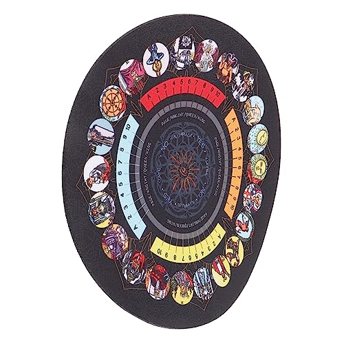 Hohopeti Gummi Pad Für Den Tisch Wahrsagerei Tischdecke Tischdecke Wahrsagerei Zarte Tarotkarten Tischdecke Tarot Desktop Matte Tarotkarte Altar Pad Altar Abdeckung von Hohopeti