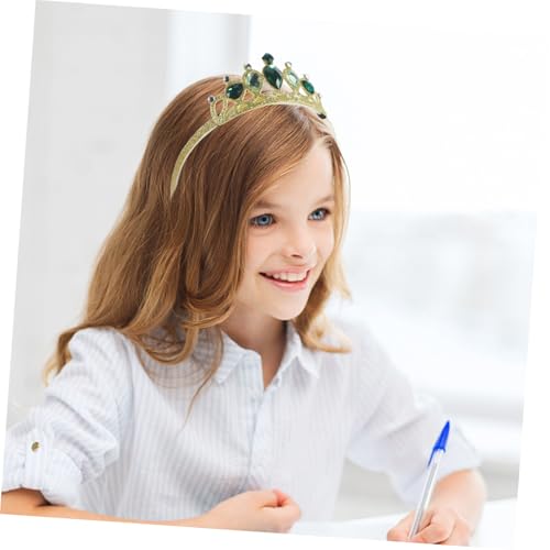 Hohopeti Haarreif Krone mit Strasssteinen Goldfarbenes Leichtes Vliesmaterial Glänzendes Party accessoire für Mädchen für Cosplay Geburtstagsfeiern und Festliche Anlässe Hohopeti Haarreif Krone mit Strasssteinen Goldfarbenes Leichtes Vliesmaterial Glänzendes Party accessoire für Mädchen für Cosplay Geburtstagsfeiern und Festliche Anlässe von Hohopeti