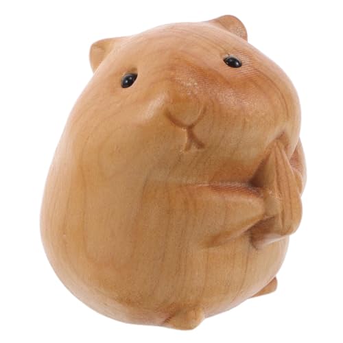 Hohopeti Hamster-Ornament Bausatz Plüschpuppen Scharnier Klappbare Beine Für Möbel Verstellbarer Beinausgleich Desktop-Dekoration Einzigartig Rattan Tierpuppen Beine Der Kücheneinheit Holz von Hohopeti