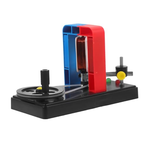 Hohopeti Handkurbel Generator für Schulphysik Experimente Leichter Sicherer DIY Labor Stromgenerator Praktisches Lehrmittel für Schüler zur Stromerzeugung und Handbetrieb Langlebiges Hohopeti Handkurbel Generator für Schulphysik Experimente Leichter Sicherer DIY Labor Stromgenerator Praktisches Lehrmittel für Schüler zur Stromerzeugung und Handbetrieb Langlebiges von Hohopeti