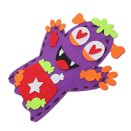 Hohopeti Handpuppen Vliesstoff Süße Halloween Handpuppe Interaktives Cartoon Spielzeug Halloween Niedliche Handpuppen Halloween Handpuppen Cartoon Handpuppe Zum Geschichtenerzählen von Hohopeti