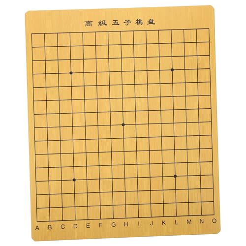 Hohopeti Holz Doppeltes Schachbrett Dual Use Gobang und Chinesisches Schachbrett Leicht Tragbar Intellektuelles Spiel für Party Familie und Freizeit Hohopeti Holz Doppeltes Schachbrett Dual Use Gobang und Chinesisches Schachbrett Leicht Tragbar Intellektuelles Spiel für Party Familie und Freizeit von Hohopeti