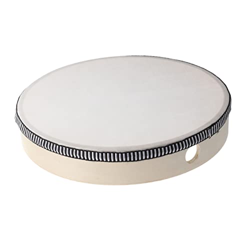 Hohopeti Holz Handtrommel Großes Tamburin Orff Percussion Musikinstrument Pädagogisch für Frühförderung Kreativität Motorik Hohopeti Holz Handtrommel Großes Tamburin Orff Percussion Musikinstrument Pädagogisch für Frühförderung Kreativität Motorik von Hohopeti