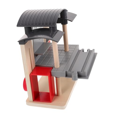 Hohopeti Holzeisenbahn Zubehör Holzschienen Verbinder Elektrische Zugstation für Familienfreundliches Eisenbahnset Fördert Teamwork und Soziale Interaktion Hohopeti Holzeisenbahn Zubehör Holzschienen Verbinder Elektrische Zugstation für Familienfreundliches Eisenbahnset Fördert Teamwork und Soziale Interaktion von Hohopeti