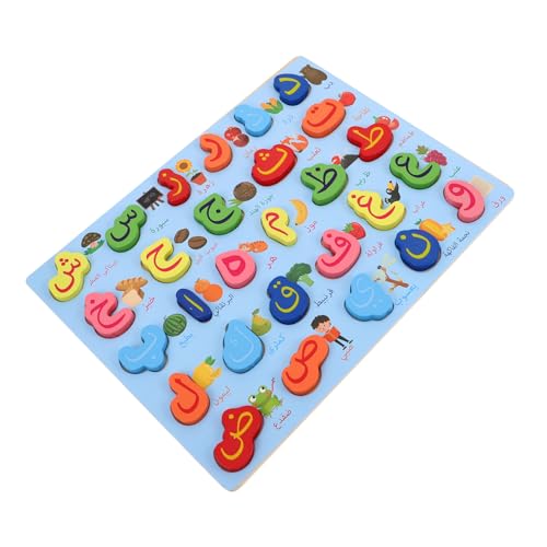 Hohopeti Holzpuzzle Buchstaben Arabisch Montessori Alphabet Lernspielzeug für Ab Jahren Tragbares Pädagogisches Buchstaben Matching Spiel für Vorschulkinder zur Frühkindlichen Hohopeti Holzpuzzle Buchstaben Arabisch Montessori Alphabet Lernspielzeug für Ab Jahren Tragbares Pädagogisches Buchstaben Matching Spiel für Vorschulkinder zur Frühkindlichen von Hohopeti