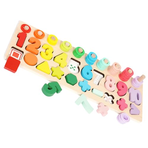 Hohopeti Holzpuzzle Zahlenformen für Kleinkinder Montessori Lernspielzeug aus Holz Farbige Zahlen Formerkennung Pädagogisches Vorschulspielzeug zur Kognitiven Ab Jahr Hohopeti Holzpuzzle Zahlenformen für Kleinkinder Montessori Lernspielzeug aus Holz Farbige Zahlen Formerkennung Pädagogisches Vorschulspielzeug zur Kognitiven Ab Jahr von Hohopeti