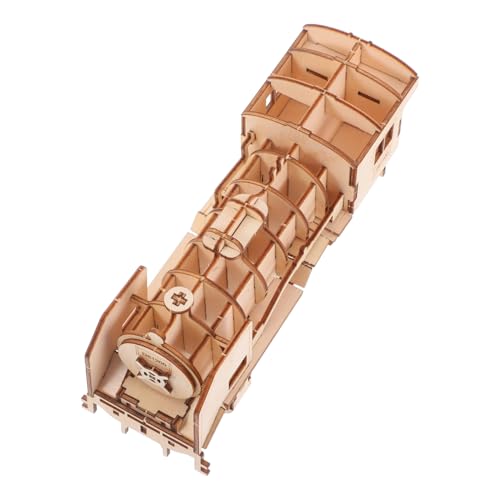 Hohopeti Holzpuzzle Zug Modell DIY Bausatz Holzspielzeug Handgemacht Kreatives Lernspielzeug Holzbausatz für Hand Auge Koordination und Intelligenzentwicklung Hohopeti Holzpuzzle Zug Modell DIY Bausatz Holzspielzeug Handgemacht Kreatives Lernspielzeug Holzbausatz für Hand Auge Koordination und Intelligenzentwicklung von Hohopeti