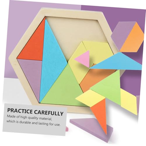 Hohopeti Holzspielzeug Ten Puzzles Holzspielzeug Holzpuzzle Lernspielzeug für Ab Jahren Tragbares Pädagogisches Hölzernes Tangram Puzzle Fördert Kreativität und Feinmotorik Hohopeti Holzspielzeug Ten Puzzles Holzspielzeug Holzpuzzle Lernspielzeug für Ab Jahren Tragbares Pädagogisches Hölzernes Tangram Puzzle Fördert Kreativität und Feinmotorik von Hohopeti