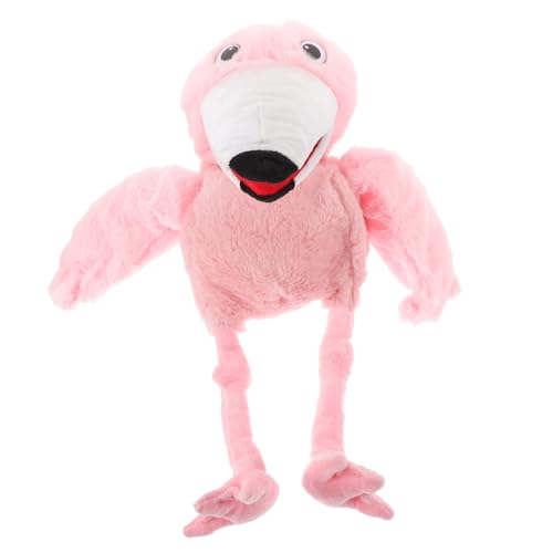 Hohopeti Interaktive Flamingo Handpuppe aus Plüsch Realistische Vogel Handspielzeug für Erwachsene Leichtes Waschbares Storytelling für Eltern Junge Mädchen Rollenspiele Hohopeti Interaktive Flamingo Handpuppe aus Plüsch Realistische Vogel Handspielzeug für Erwachsene Leichtes Waschbares Storytelling für Eltern Junge Mädchen Rollenspiele von Hohopeti