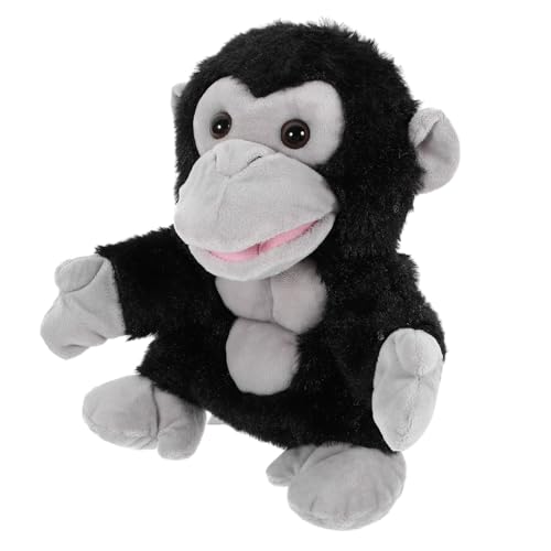 Hohopeti Interaktive Gorilla Handpuppe Plüsch Tierhandpuppe für Kleinkinder Monate und Jahre Kreatives Storytelling für Eltern Junge Mädchen Spiele Hohopeti Interaktive Gorilla Handpuppe Plüsch Tierhandpuppe für Kleinkinder Monate und Jahre Kreatives Storytelling für Eltern Junge Mädchen Spiele von Hohopeti